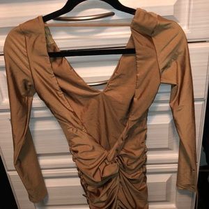 Tiger mist open back dress